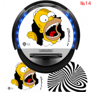 Защитная наклейка на моноколесо ninebot ONE A1 и S2